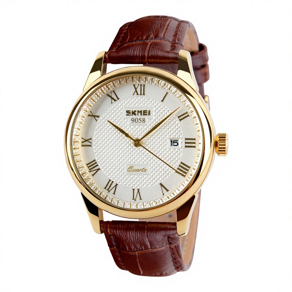 Cuero, hombre, oro, blanco