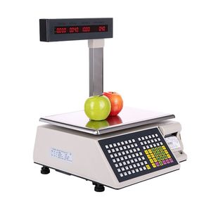 Electronic 30kg TMA Barcode Printing <strong>Scale</strong> Price <strong>Computing</strong> <strong>Scale</strong> CE Electronic Label Printing <strong>Scale</strong> for Supermarket Retail - Product Image 6