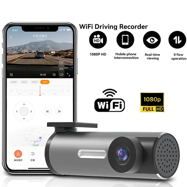 AKEEYO Wifi Visão Noturna DVR Full Hd 1080p Traço Cam Câmera Veículo Gravação No Carro