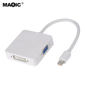High Quality <strong>Mini</strong> DP to <strong>HDMI</strong> VGA DVI 3 in 1 Adapter <strong>Mini</strong> Display Port 3 in 1 Hub - Product Image 2