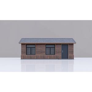 工厂生产的用于浴室或商店的小型模块化钢木预制房屋 - Product Image 4
