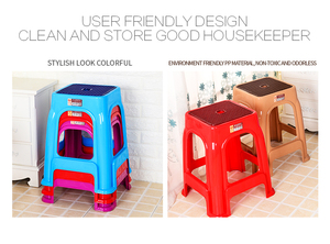 Fabricants vente en gros, ensemble de chaises de salon empilables modernes, tabouret de siège en plastique