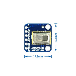 Módulo de sensor de temperatura de matriz de cámara termográfica AMG8833 IR 8x8 para Raspberry Pi