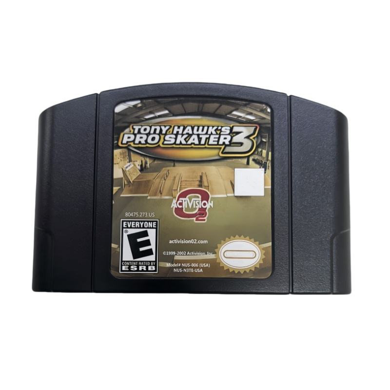Coque noire Tony Hawk's Pro Skater 3