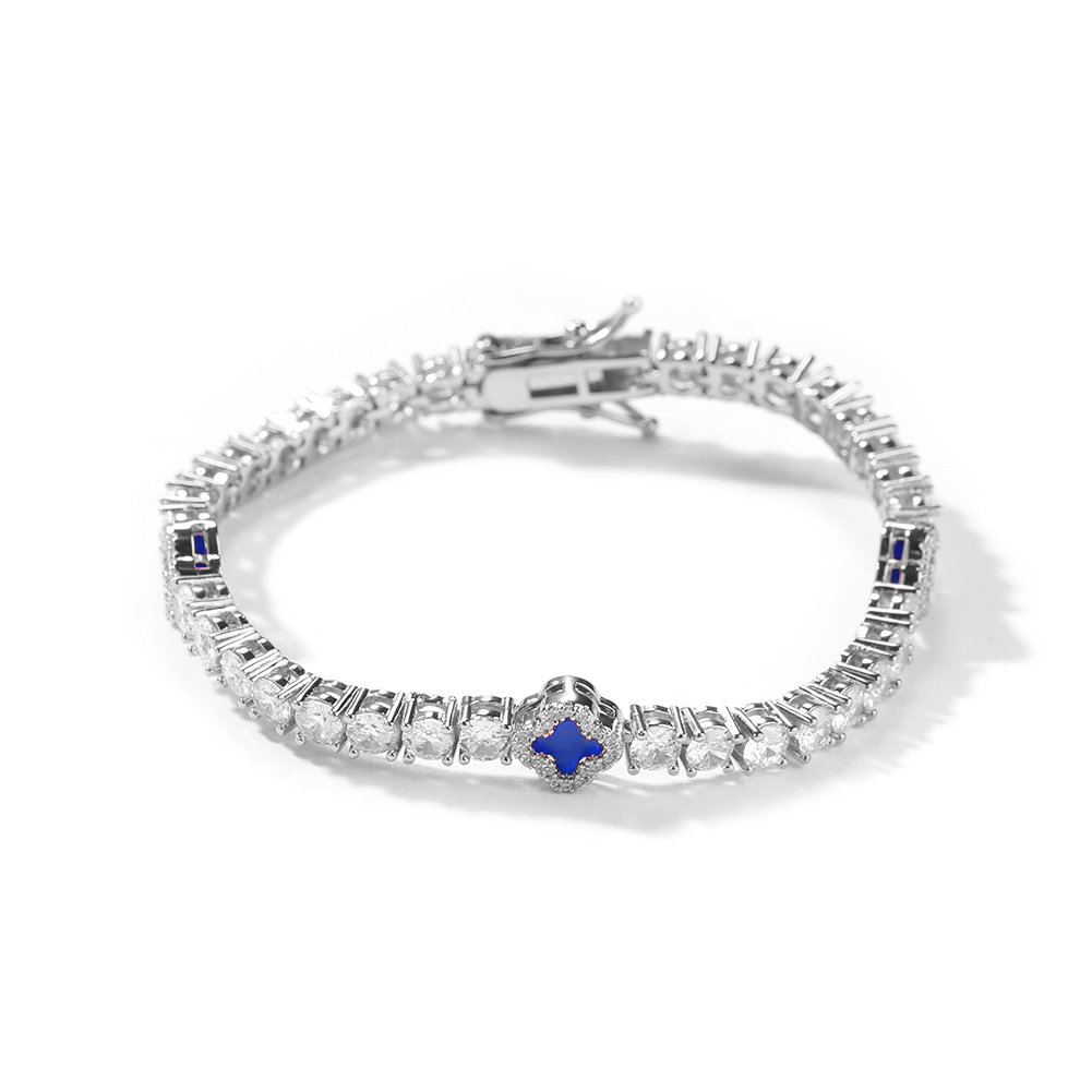 Silver+blue