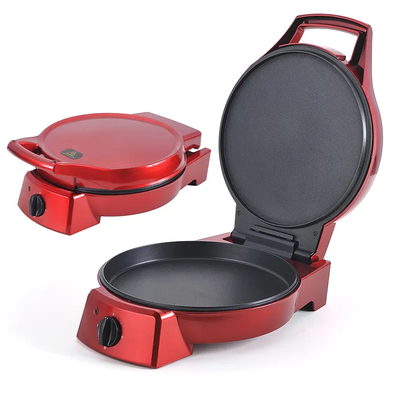 Aifa ไฟฟ้าควบคุมเวลา 12 นิ้ว Non-Stick เครื่องทําพิซซ่าแบบพกพาความร้อนสูงหิน Calzon เครื่องทําพิซซ่าไฟฟ้าเตาอบ