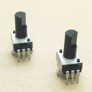 Electrónica Inteligente Tipos de Potenciómetro 09 Tipo A50K B50K Control de Volumen Potenciómetro Dual RV09 Potenciómetro Ajustable - Product Image 4