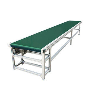 带侧轨/围栏的聚氯乙烯橡胶螺旋输送带滚子链输送机 - Product Image 6