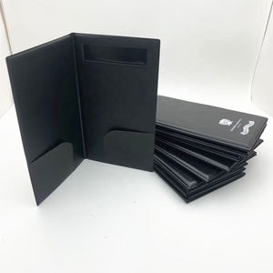优质低价环保皮革餐厅支票书服务员定制标志支票演示者 - Product Image 6