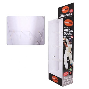 Espositore con gancio personalizzato per espositore negozio al dettaglio POS Power Wing espositore in cartone POP espositore in carta ondulata - Product Image 3