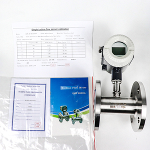 Turbine <strong>Flow</strong> <strong>Meter</strong> High Accuracy SS304 Flowmeter 4-20mA <strong>RS485</strong> <strong>Pulse</strong> <strong>Output</strong> Water diesel Flowmeter - Product Image 6