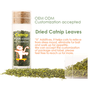 OEM ODM Custom logo Herbal Fresh <strong>Catnip</strong> Leaf in Bottle Herb Leaves Dried Cut Cat Mint <strong>Catnip</strong> for Cats - Product Image 2
