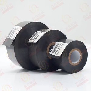 Schwarze Farbcodiermaschine Druckdatum Chargenummer Ladennummer Heißpräge-Codierungsband anpassbare Größe - Product Image 1