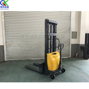 Laboratorio di carico scarico oggetti pesanti spinta a mano idraulico elettrico magazzino contenitore impilabile batteria carrello elevatore magazzino - Product Image 3