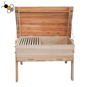 Hive for Bees 28 Frames <strong>Long</strong> Bee Hive Kenya Set Beehive Box Horizontal Bee Box Wooden Langstroth Top Bar Beehives - Product Image 2