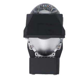 Z-şekilli kesim hattı ile Mini projektör Lens HB2 LED projektör Canbus Hi Lo işın LED ampuller kiti sol el sürücü - Product Image 1