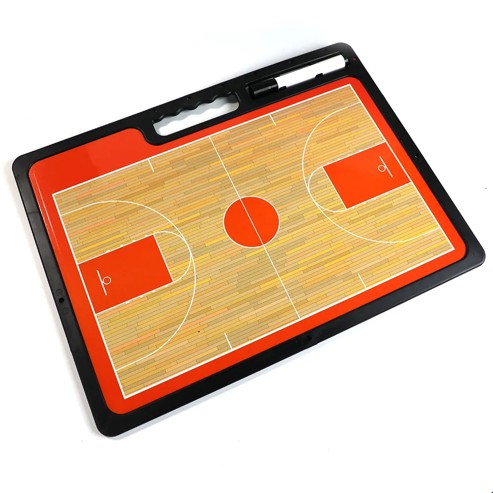 Treinadores Tática Board Dry Apagar Treinador Portátil Board Clipboard Táticas para Muti Sports Basketball Custom