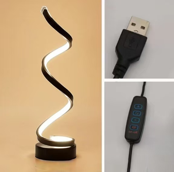 Modelo enchufable USB negro