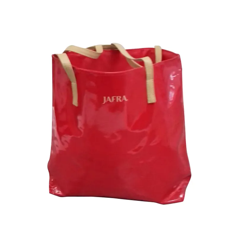 Sac à main en PVC rouge pour femmes, livraison gratuite, vente en gros, sac de shopping, nouvelle collection
