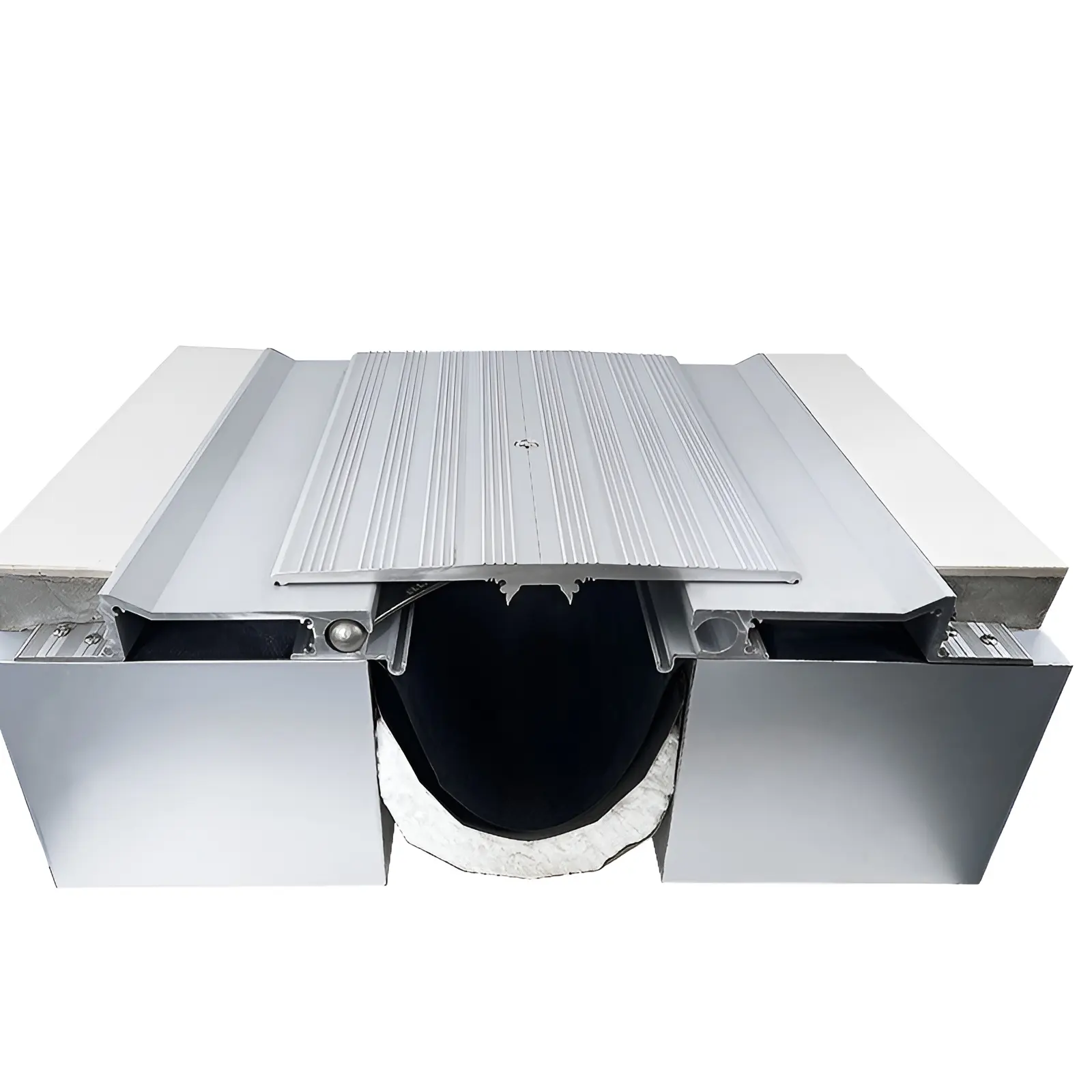 Structural Floor Joint Cover Driveway Aluminum Expansion Joint Heavy Traffic Floor Construction Joint