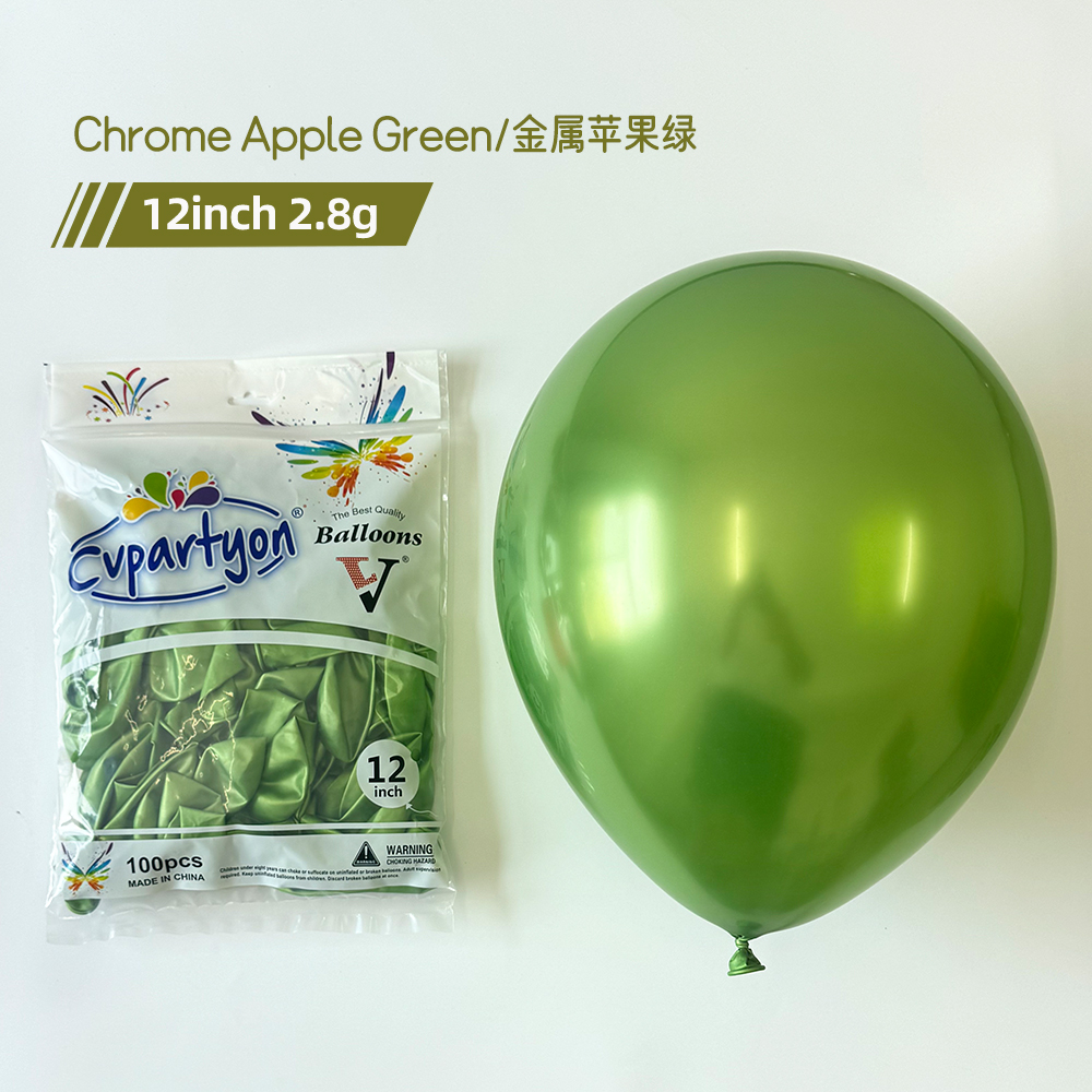 CHROME APPLE GREEN