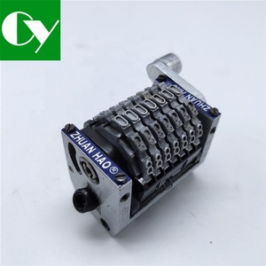 7 Digits Vertical Numbering Machine for GTO Offset Printing Machine Three Sinking Anticlockwise Jump 9.<strong>8</strong>.7.6.5.. - Product Image 5