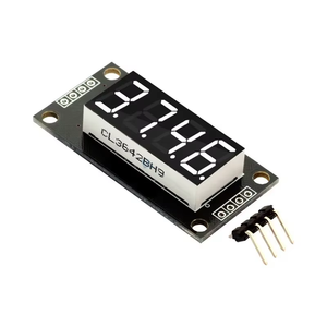 0,36 "Zoll LED-Digital anzeige modul 4-stelliges 7-Segment-Zeituhr Display Tube Driver Board I/O 5-Farben-DIY-Kit
