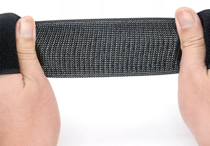 Cinta elástica personalizable de nailon de alta calidad con cierre de gancho y bucle, correa elástica de gancho y bucle - Product Image 2
