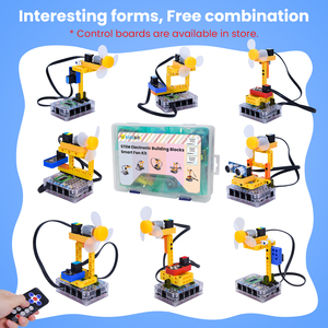 Kit Smart Fan Kit per bambini e componenti elettronici fai da te con Pico Board - Product Image 6