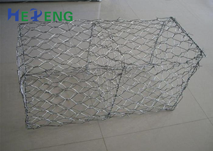 Gabion коробка подпорные стены шестиугольная габионная проволочная сетка оцинкованная корзина каменная клетка тканая сетка из железной проволоки - Product Image 5