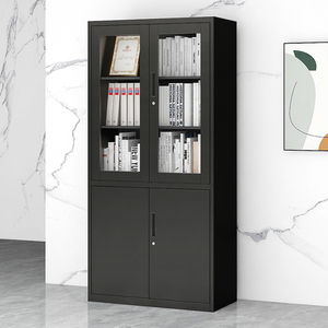 KD 2 cửa kim loại cửa kính Tủ thuốc/tủ thép cửa hàng Thiết kế/lưu trữ đồ nội thất văn phòng nhà cung cấp - Product Image 6