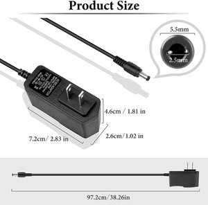 ESann 100V-240V Slim Design AC DC 5V 1A <strong>US</strong> EU AU UK <strong>Plug</strong> MINI Wall Power Adapter Charger for Led Controller and Led Strip - Product Image 2