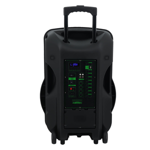 HOT Dj Party Power 18 Inch Portable WIRELESS Blue Tooth Trolley Speaker with Led Light USB FM - Product Image 3