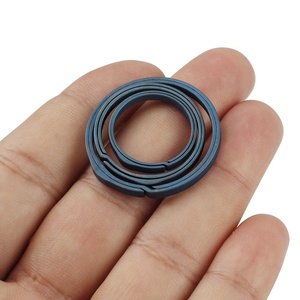 20mm 26mm 33mm TC4 titanyum alaşım anahtarlık EDC açık küçük anahtarlık aracı mavi mor araba anahtarları zincir anahtarlık aksesuarları - Product Image 4