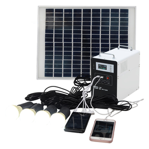 便携式太阳能电源组离网小型太阳能套件迷你太阳能系统300w 12v 240v 230v野营 - Product Image 1