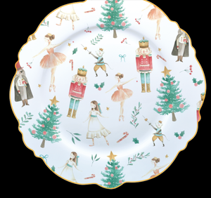 <span class=keywords><strong>Mikasa</strong></span> kỳ nghỉ truyền thống Bộ đồ ăn Sứ 7.5 ''side tấm 10.5' 'bữa ăn tối tấm - Product Image 4