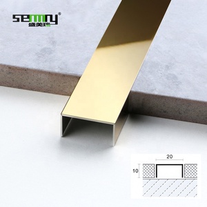 Hot Bán thiết kế công nghiệp thép không gỉ <span class=keywords><strong>TRIM</strong></span> Dải 304 gốm gạch hồ sơ cho tường trần trang trí gạch phụ kiện - Product Image 4