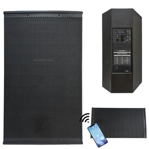 Altavoces y sistema de sonido Sistema de audio profesional de 15 pulgadas Función DSP de 1400 vatios Mezclador de 2 canales Bocina - Product Image 1