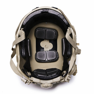 Equipaggiamento di sicurezza per autodifesa in acciaio taglio alto PE UHMWPE Aramid casco balistico da combattimento tattico di sicurezza veloce SF - Product Image 4