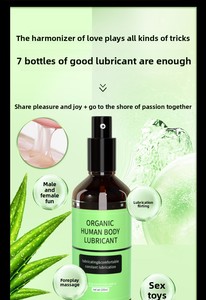 Vendita calda 100ml personalizzato olio olio per sesso biologico lubrificante personale a base d'acqua per le donne - Product Image 5