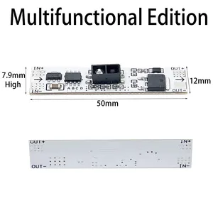 Módulo capacitivo de Interruptor táctil 5V-24V 3A Lámparas de control de atenuación LED Componentes activos Sensor de mano de barrido de escaneo de corta distancia - Product Image 5