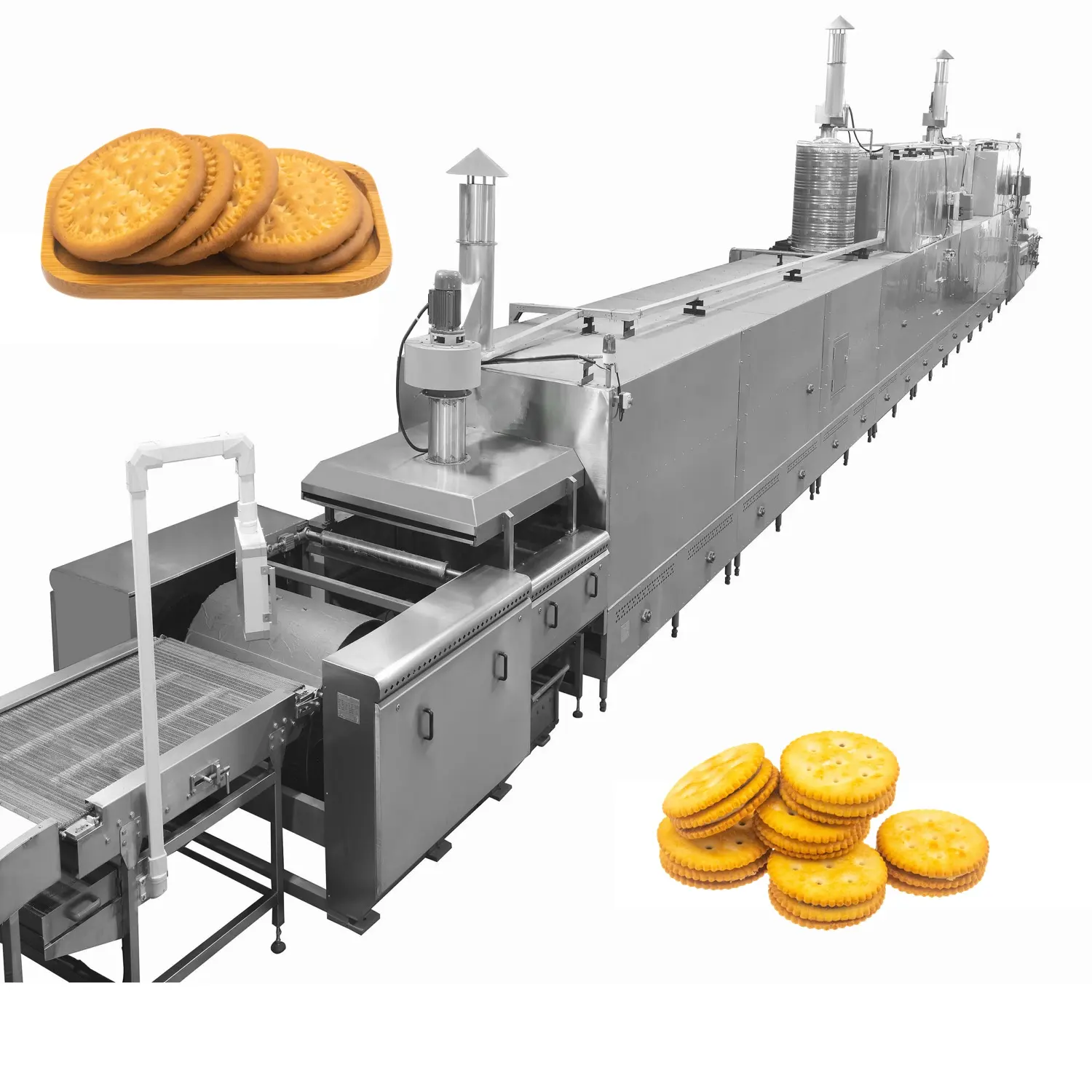 Factory supply manufacture automatic biscuit making machine