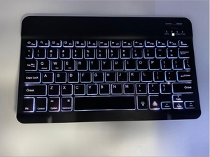 Mini BT 3.0 bluetooth tastiera retroilluminata senza fili per universale 7 8 9 10 pollici tablet pc Samsung Galaxy schede e ipad telefono cellulare - Product Image 6