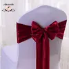 Hot-selling  Satin Chair Sash for Wedding Banquet Decoration