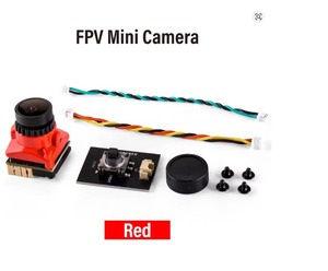 FPV摄像机1800TVL 5MP 2.1毫米1/8英寸星光传感器5v-40v NTSC/PAL，内置OSD，用于遥控FPV赛车无人机DIY零件 - Product Image 5