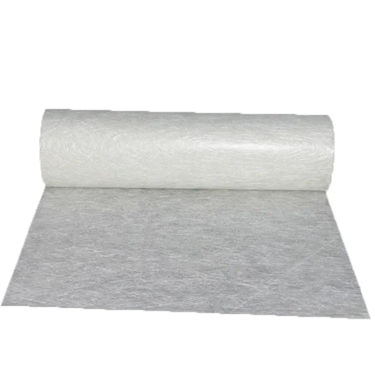 Low price of 50g/m2 roofing felt type fiberglass roofing tissue