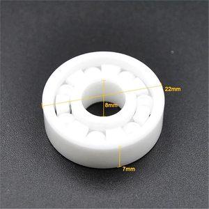 Hochgeschwindigkeits-Voll keramik kugellager 8x22x7mm ABEC 9 11 Kleine Rillen-Rollschuh-und Skateboard lager für Restaurants - Product Image 4