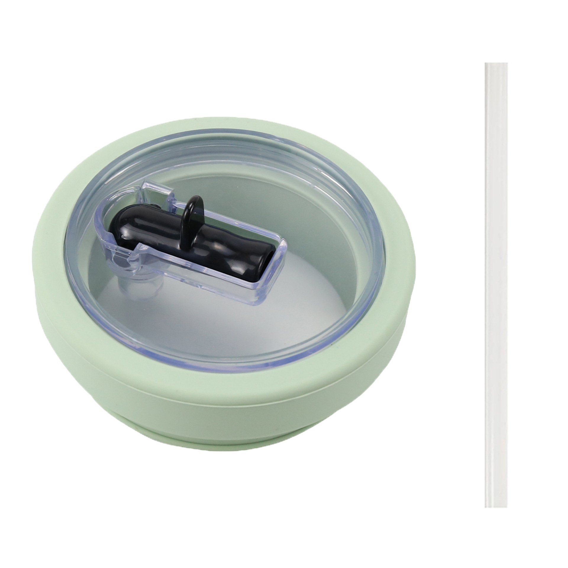 Couvercle de tasse en paille-vert-30oz/20oz