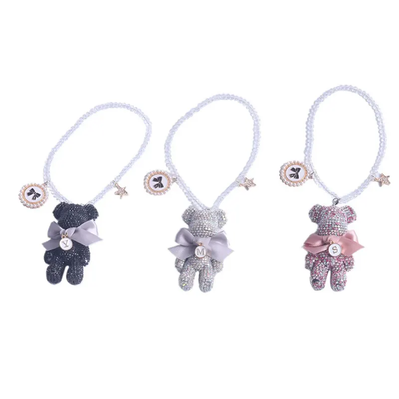 wholesale car accessories hair pendant car interior supplies rearview mirror buddha car hanging New arrive handmade crystal