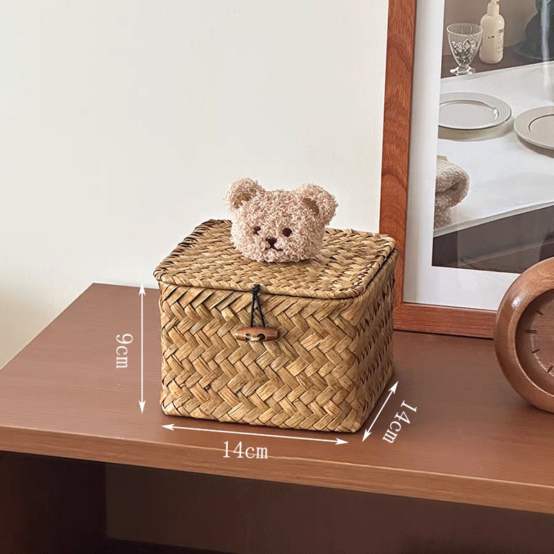 Carré Petit - Ours Beige